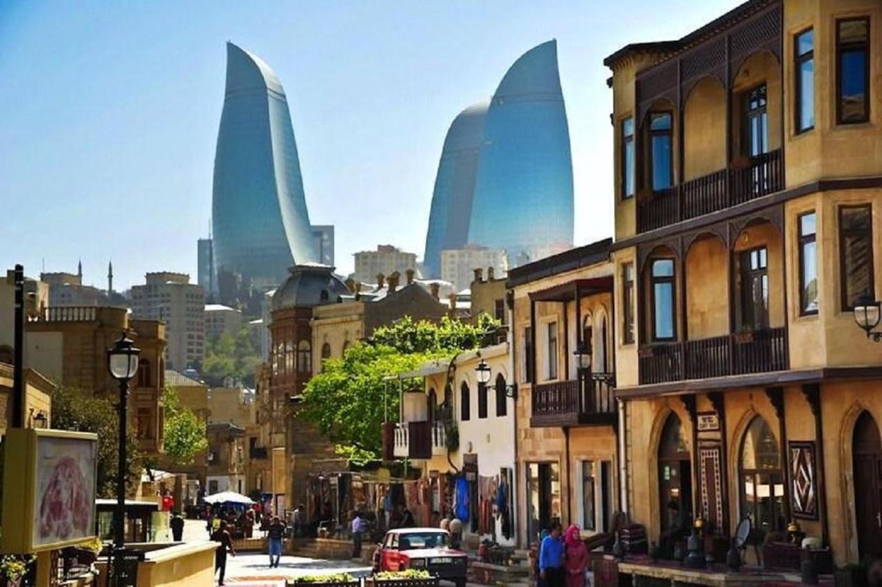 La Villa Hotel Old Baku Bagian luar foto