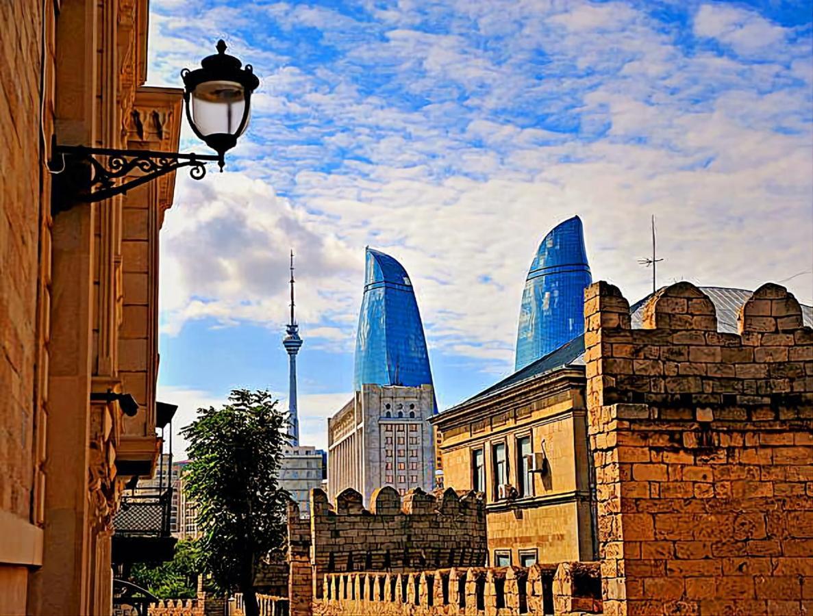 La Villa Hotel Old Baku Bagian luar foto