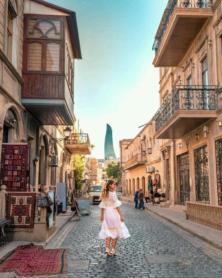 La Villa Hotel Old Baku Bagian luar foto