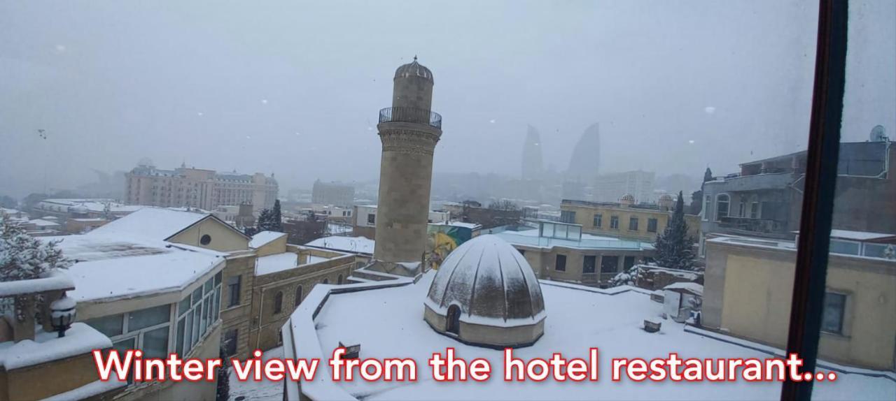 La Villa Hotel Old Baku Bagian luar foto
